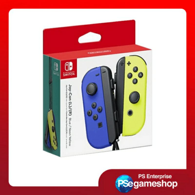 Nintendo Switch Joy-Con Controllers (Blue / Neon Yellow)