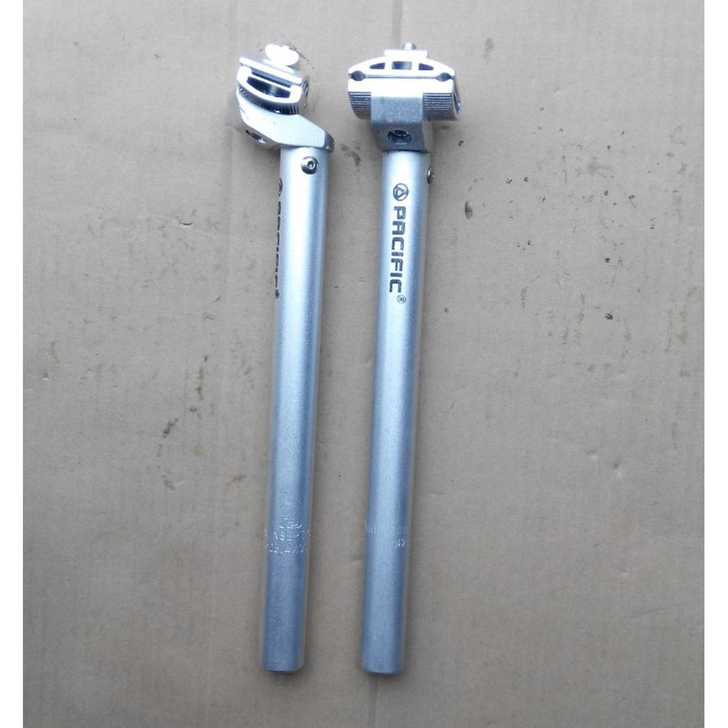 Seatpost Pacific 25,4. Seatpost Pasifik 25,4. Tiang Sadel Pasifik 25,4. (1pc). silver.