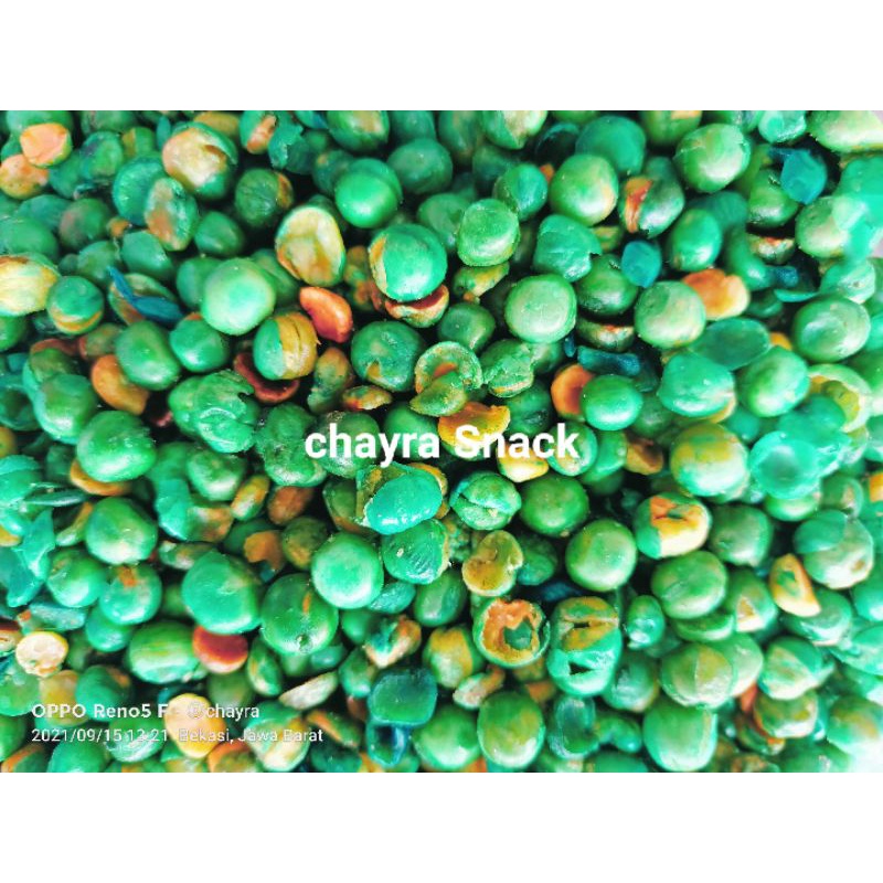 

chayra Snack kacang polong hijau 200g