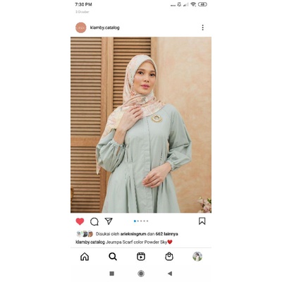 jeumpa scarf wearing klamby