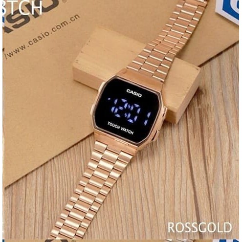 JAM TANGAN WANITA/JAM TANGAN COWOK/JAM TANGAN MURAH CASIO DIGITAL TOUCH SCREEN