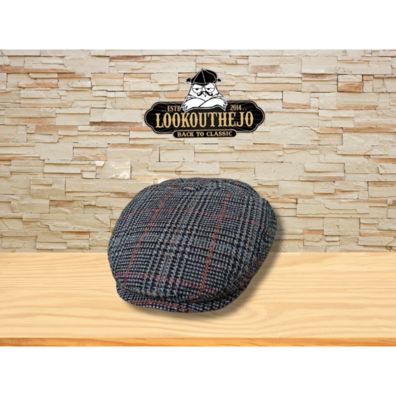 TOPI FLAT CAP NEWSBOY VINTAGE HATS ORIGINAL LOOKOUTHEJO