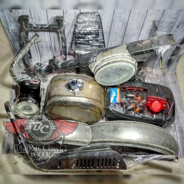  Paket  custom part motor  mini gorilla monkey  full Shopee 