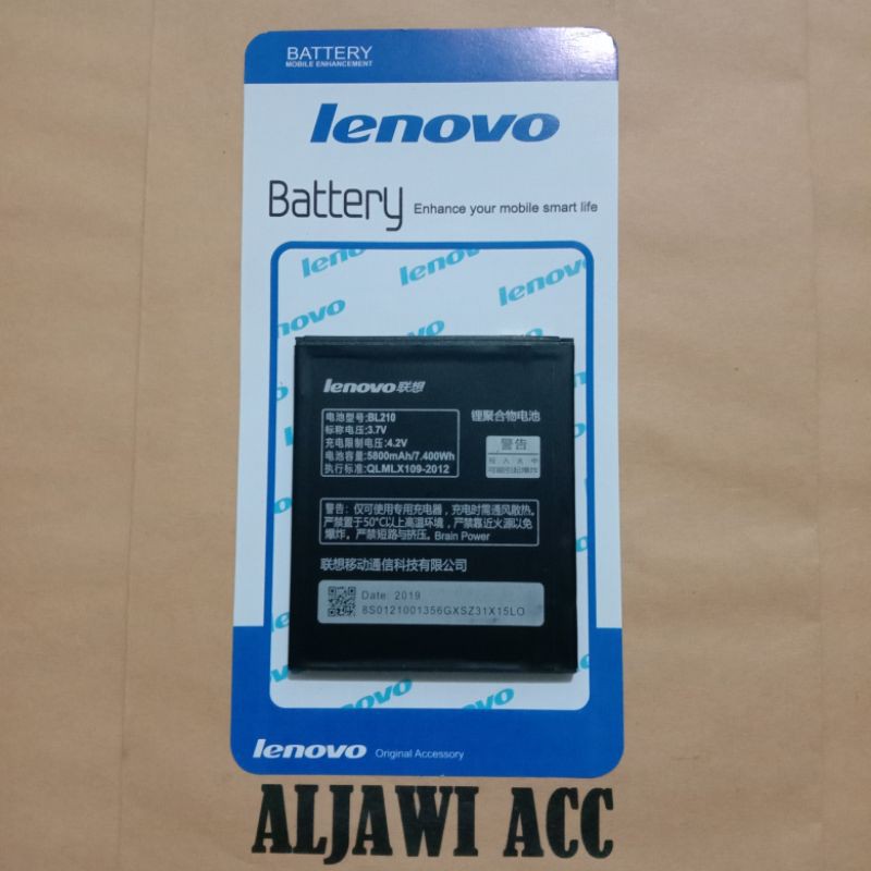 Batre Baterai Batere LENOVO BL-210 A536 A766 A770E BL210 Original Battery Handphone