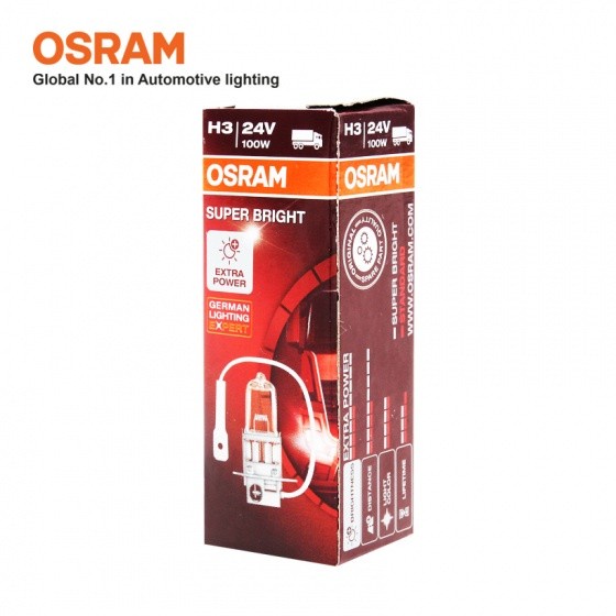 Bohlam lampu H3 24V 100W Osram Original