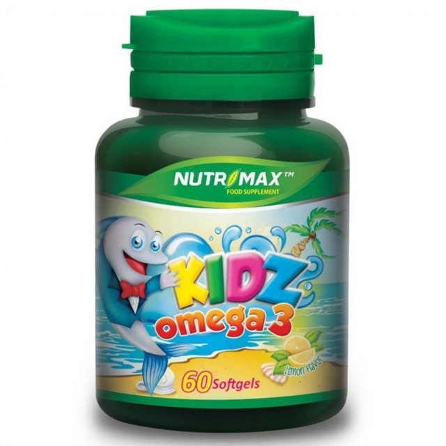 Nutrimax kidz omega 3 30softgels Nutrimax kidz omega 3 60softgels ORIGINAL 100%