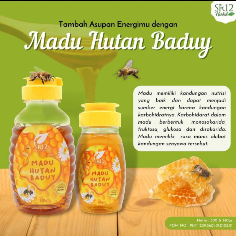 

Madu hutan Baduy sr12/penambah nafsu makan