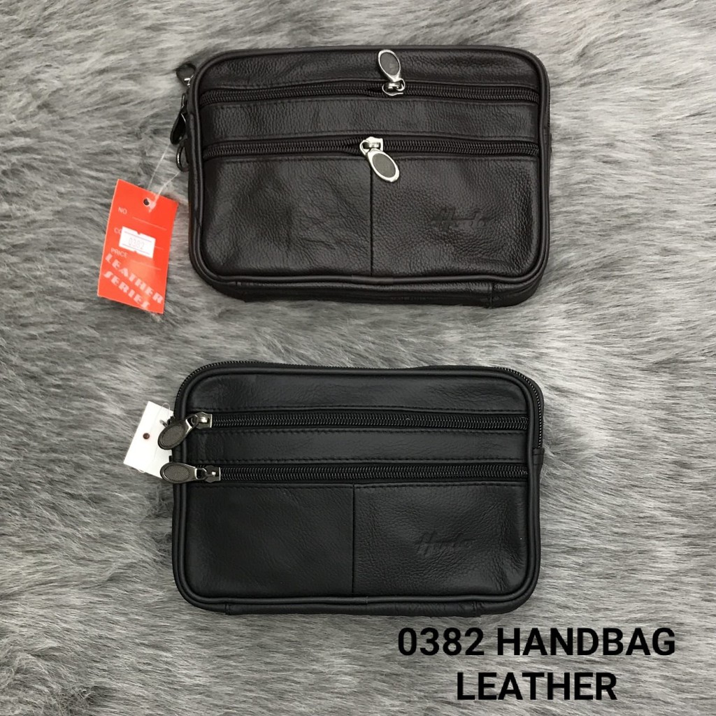 Tas Tangan Kulit ORIGINAL Import Pria MVP - HandBag Laki-laki Terbaru - Clutch Pria Import TERBARU