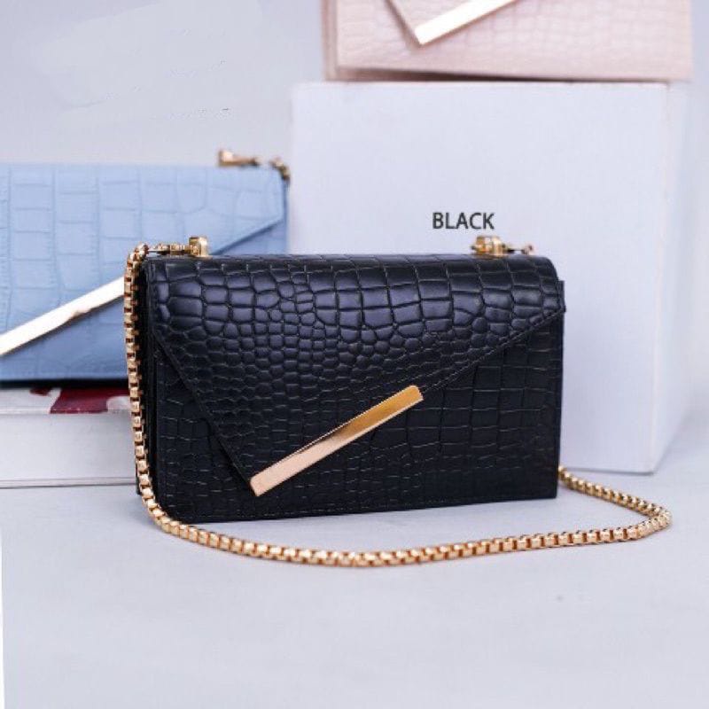 Tas Selempang Wanita LORISKA Croco / Sling Bag LORISKA Croco / Tas Wanita LORISKA Korea Style