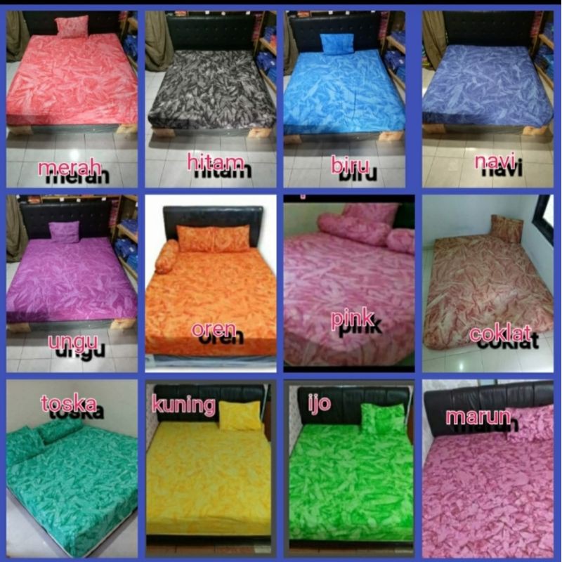 Sprei Bali Polos/Bercak 200x200