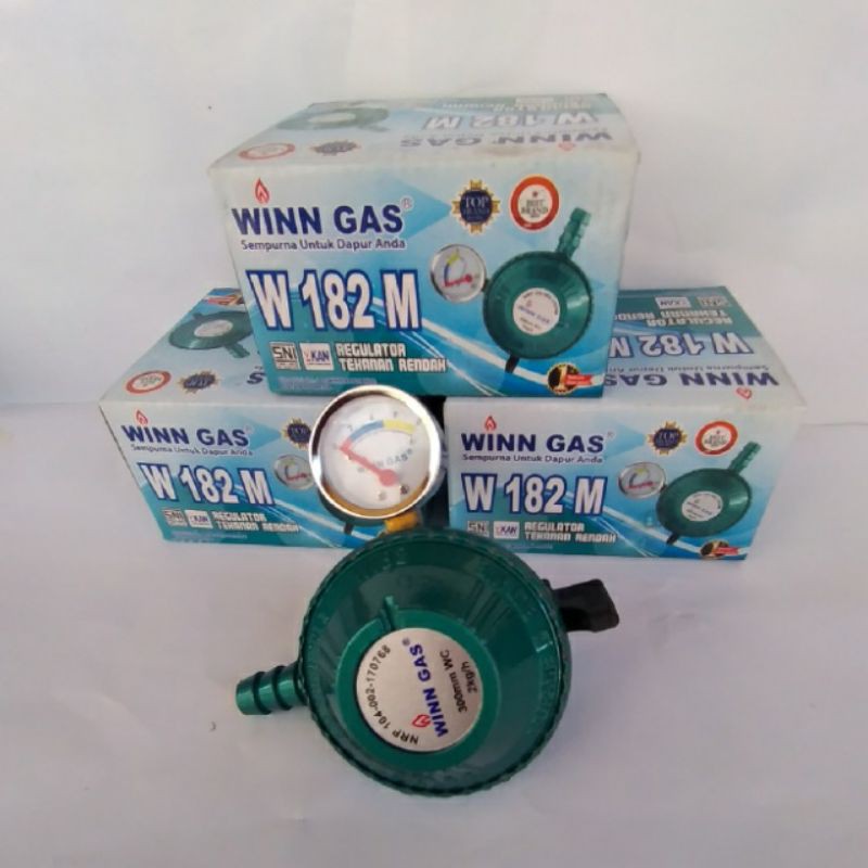 REGULATOR WINN GAS W 182 METER BER SNI REGULATO ANTI BOCOR