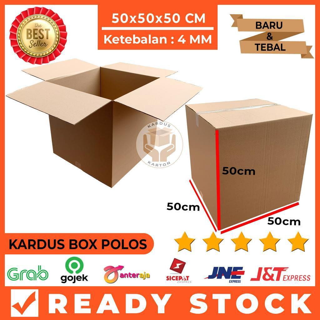 

Kardus Besar Jumbo – Karton Box Polos 50x50x50 Packing Pindahan