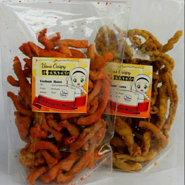 

Kripik Usus Ayam Crispy 100 gr