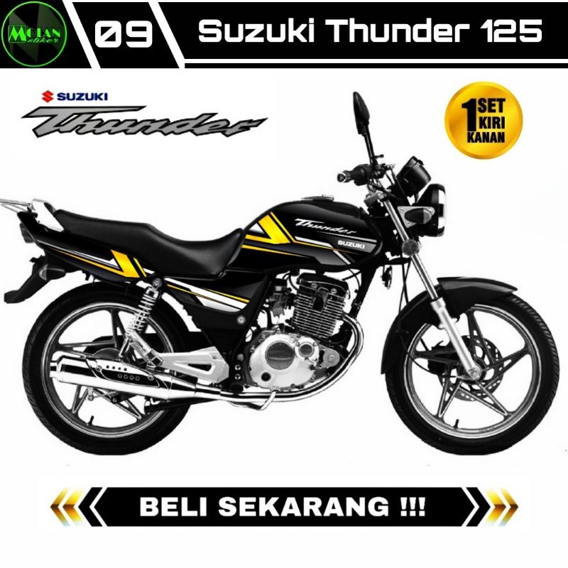 Decal Sticker Striping Variasi Suzuki THUNDER 125 | Decal Thunder 125 | Striping Thunder 125 | Stick
