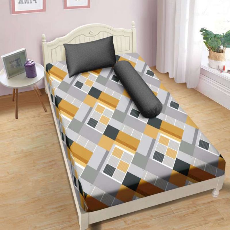 Sprei Aloha Polos Emboss Lady Rose Single ukuran 120x200 Motif Berlin