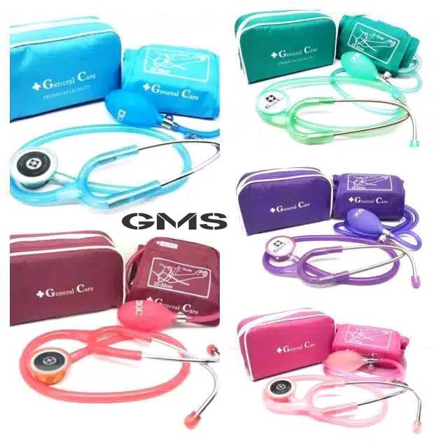 Paket Tensi Aneroid + Stethoscope Premier General Care