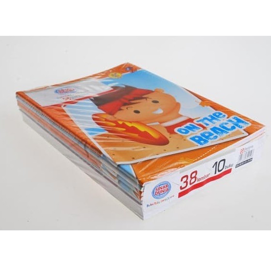 

Buku Tulis Sidu/ Buku Sekolah (Sinar Dunia) 38 lembar 1pak Harga Murah Grosir