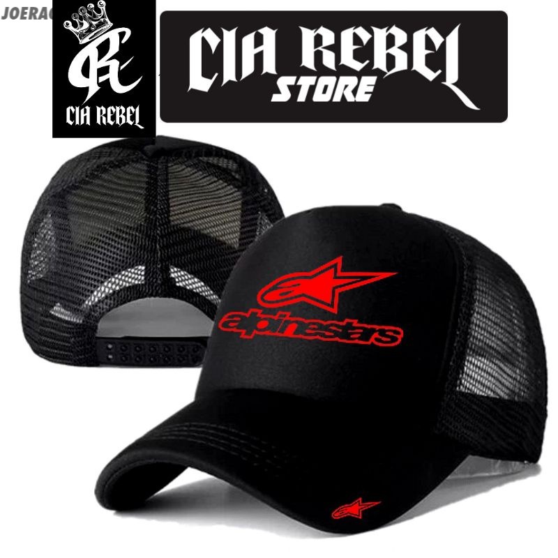 TOPI JARING TRUCKER RACING BALAP MOTOGP TOPI RACING TERLARIS - joeragants