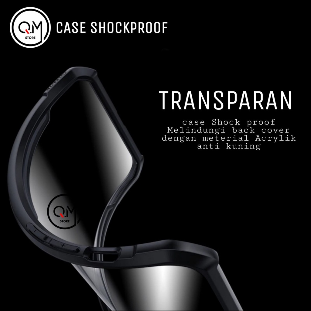 PROMO Case Infinix Hot 11 Softcase Transparan Clear Armor Pelindung Back Cover Sockproof