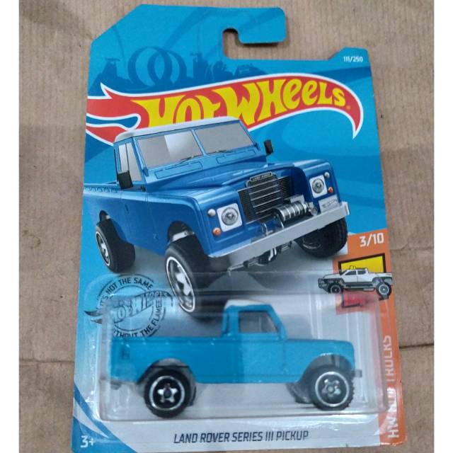 hot wheels land rover series 3 pickup