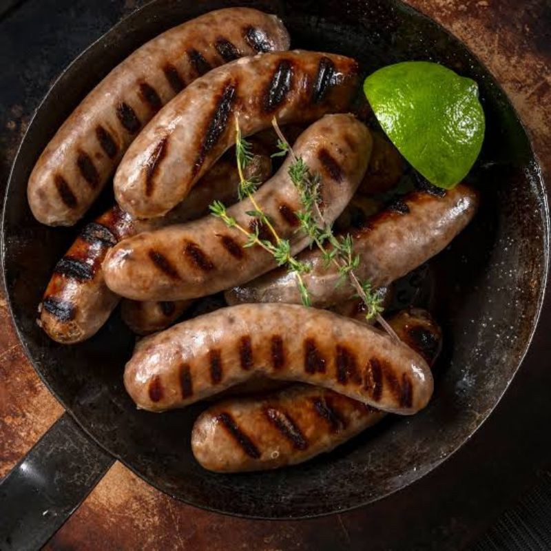 sosis babi pork bratwurst sausage