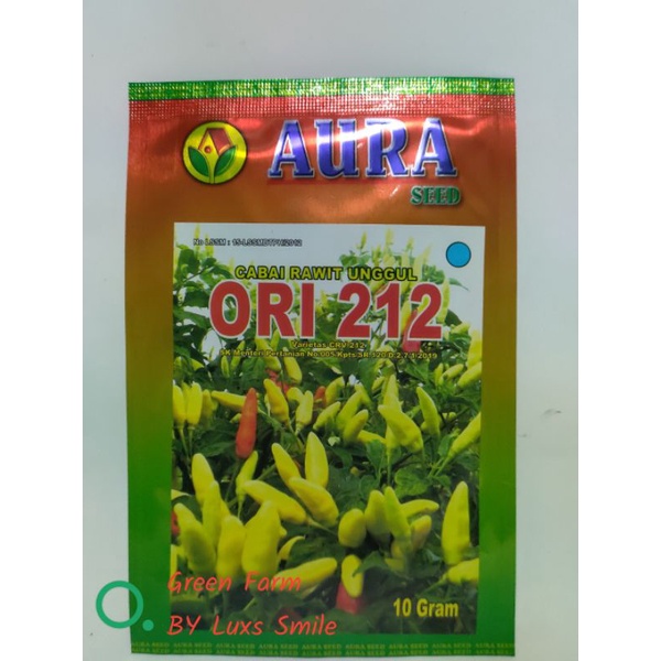 Cabe Ori 212 Kemasan 10gr Original Pabrik