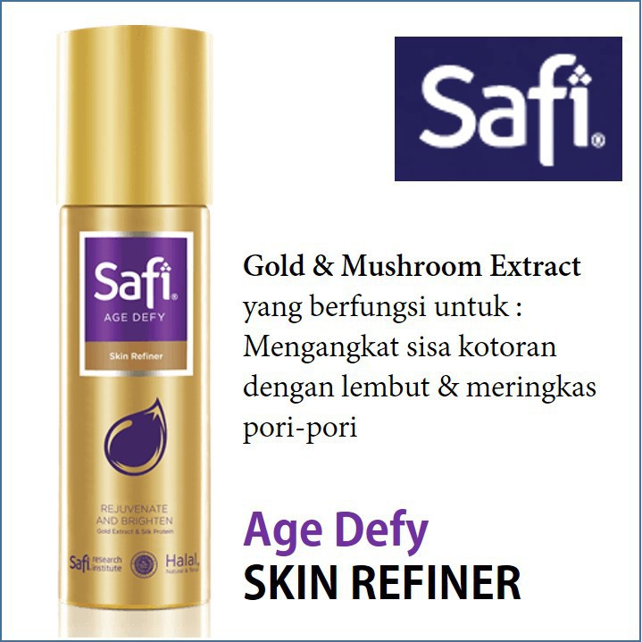 ❤ BELIA ❤ SAFI Age Defy Skin Refiner 100ml (ADSR Gold)