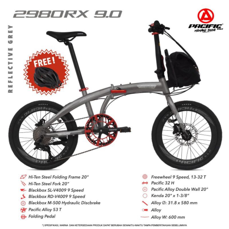 20 LIPAT STEEL 2980 RX 9.0 PACIFIC