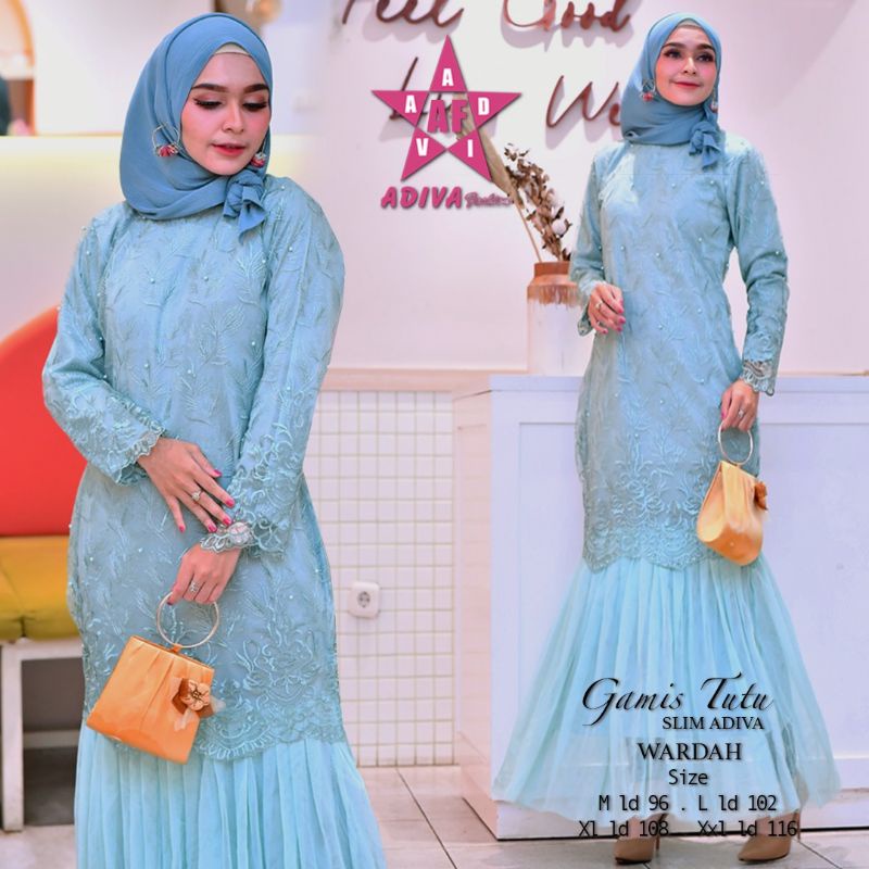 Gamis Duyung Tutu / Kebaya Gamis Modern / Gamis Kondangan