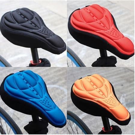 Sarung Jok sadel cover Sepeda busa spons empuk not gel saddle padding bicycle