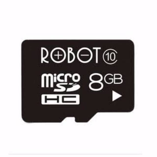 Memori Card 8gb Robot Class 10 Original Non packing