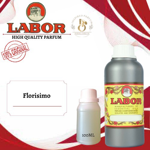 BIBIT PARFUM MURNI FLORISSIMO - DYLISIMO SALVADOR DILY // LABOR 100 ML REPACK