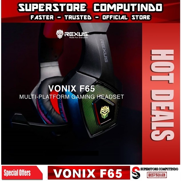 Rexus Vonix F65 - F 65 Gaming Headset