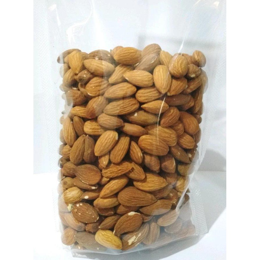 

Kacang Almond Panggang Kupas Tanpa Cangkang Original Kruncy - Kacang Mentarieka_Shop