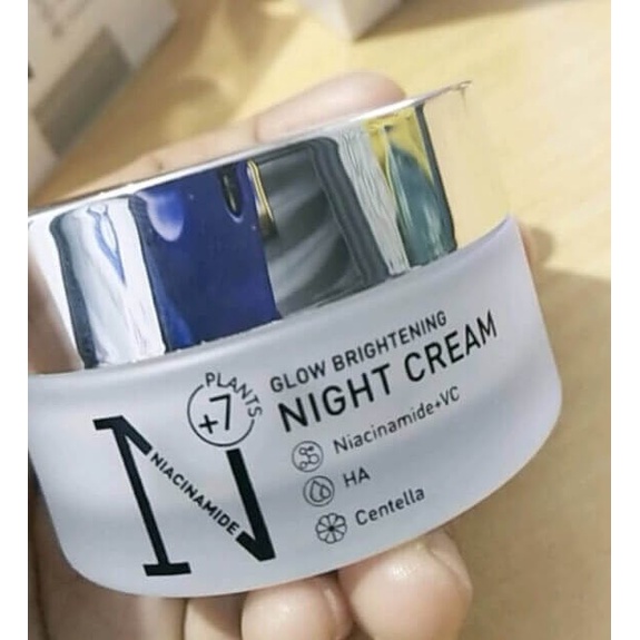 [ORI] Night Cream Premiere Beaute Luminous Krim Malam Treatment Pelembab Wajah - BPOM 30 gram