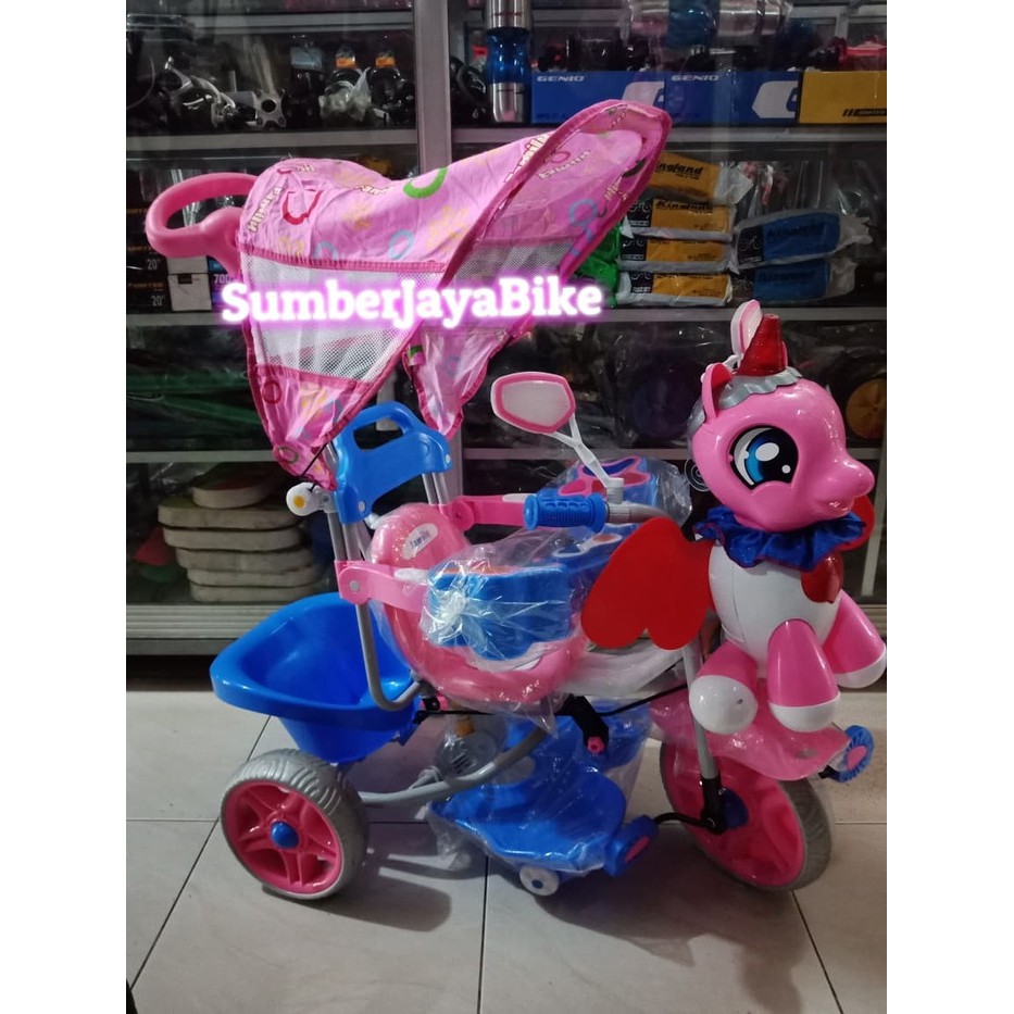 HOT SEPEDA  FAMILY  RODA TIGA LITTLE PONY Shopee  Indonesia