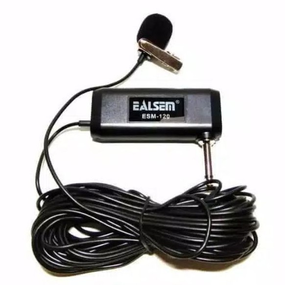 tie clip microphone EALSEM ESM-120 mic jepit professional