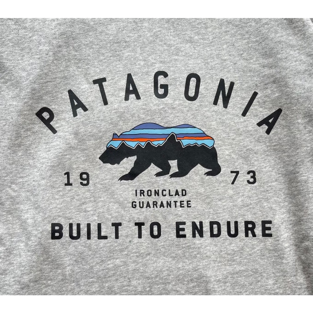 Jaket Sweater Crewneck PATAGONIA BUILT TO ENDURE – Edition Fashion Trendy Casual Pria Good Brand Quality