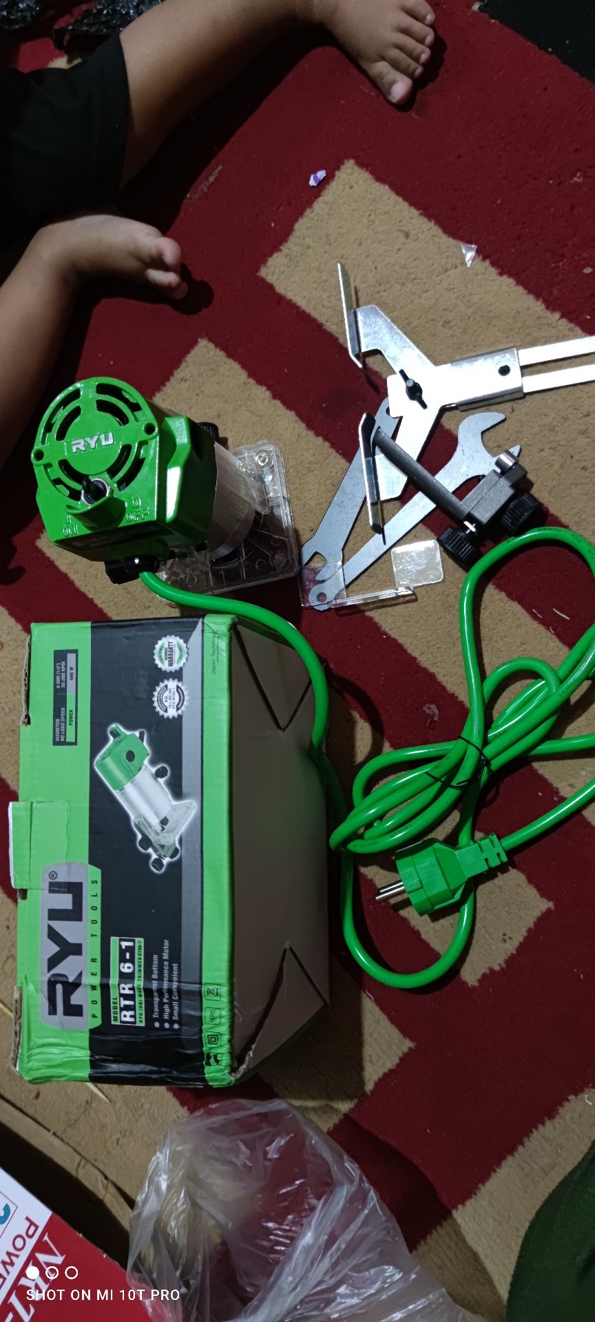 Ryu Mesin Router Trimmer Profil Kayu Wood Rtr 6 - 1 Rtr 6-1