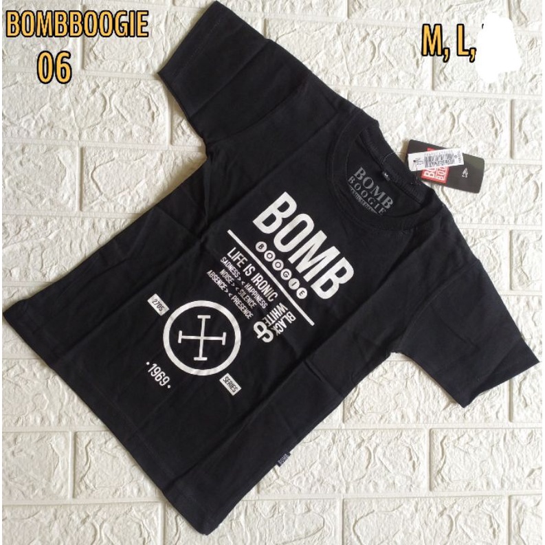 SALE KAOS BOMBBOOGIE ANAK