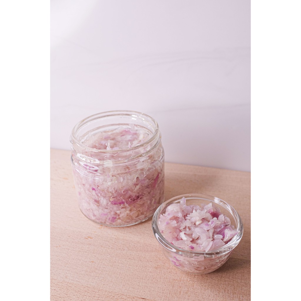 

Bawang Merah Cincang / Minced Red OShallotnion / Bawang Merah Sliced / Sliced Shallot with oil