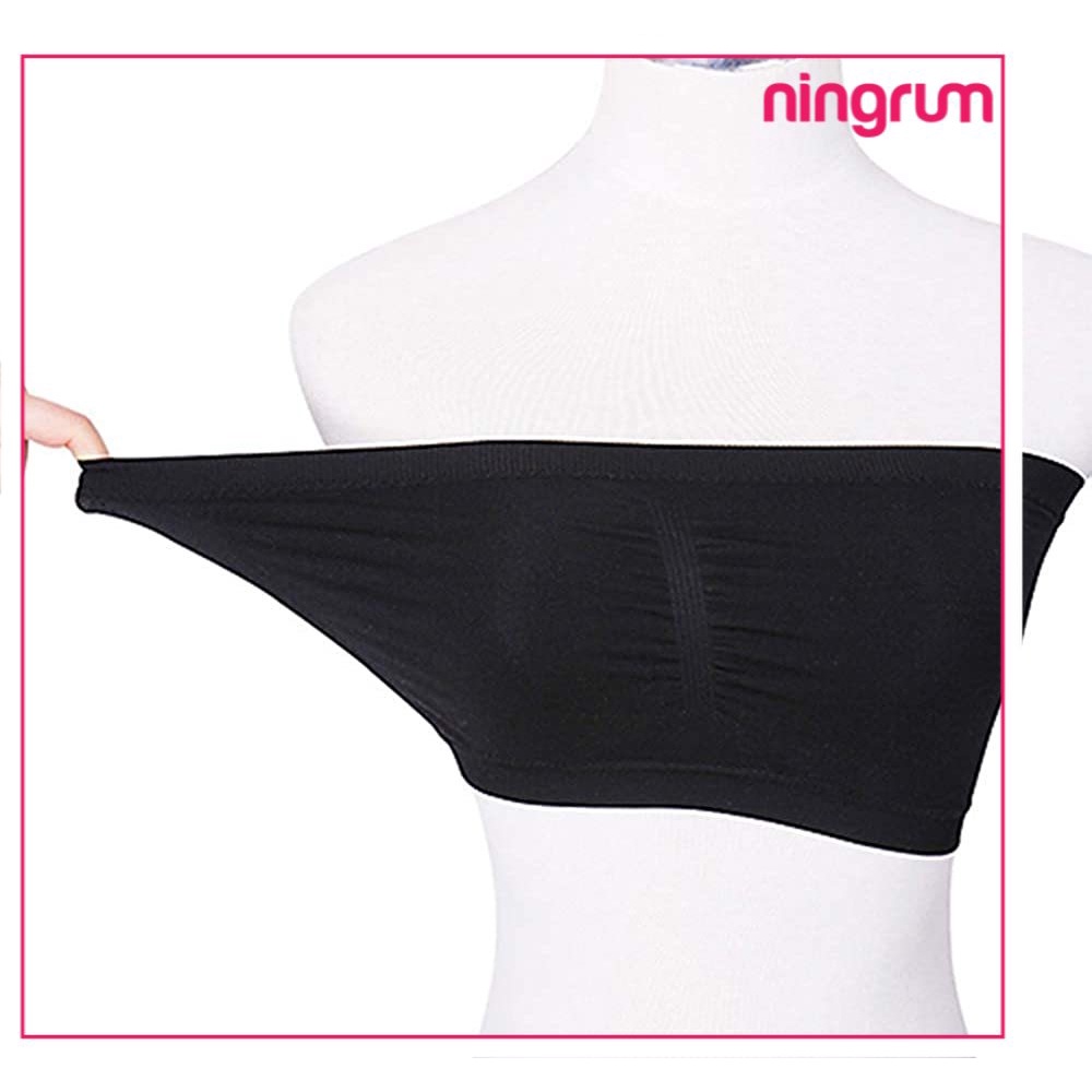 Ningrum Pakaian Dalam Bra Wanita BH Wanita Crop Top Tanpa Busa Bh Kemben Import Tanpa Tali Kemben Seamless - 2013