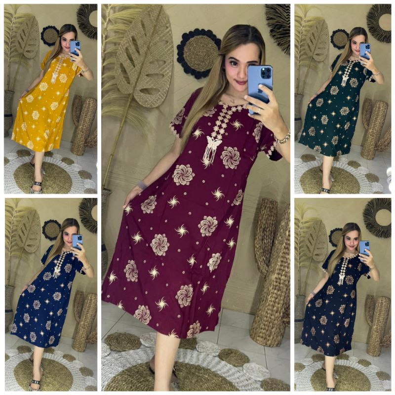 DASTER ARAB ZAHIRA MIDI | SLETING DEPAN BUSUI FRIENDLY | RAYON SUPER | RENDA MILO-1