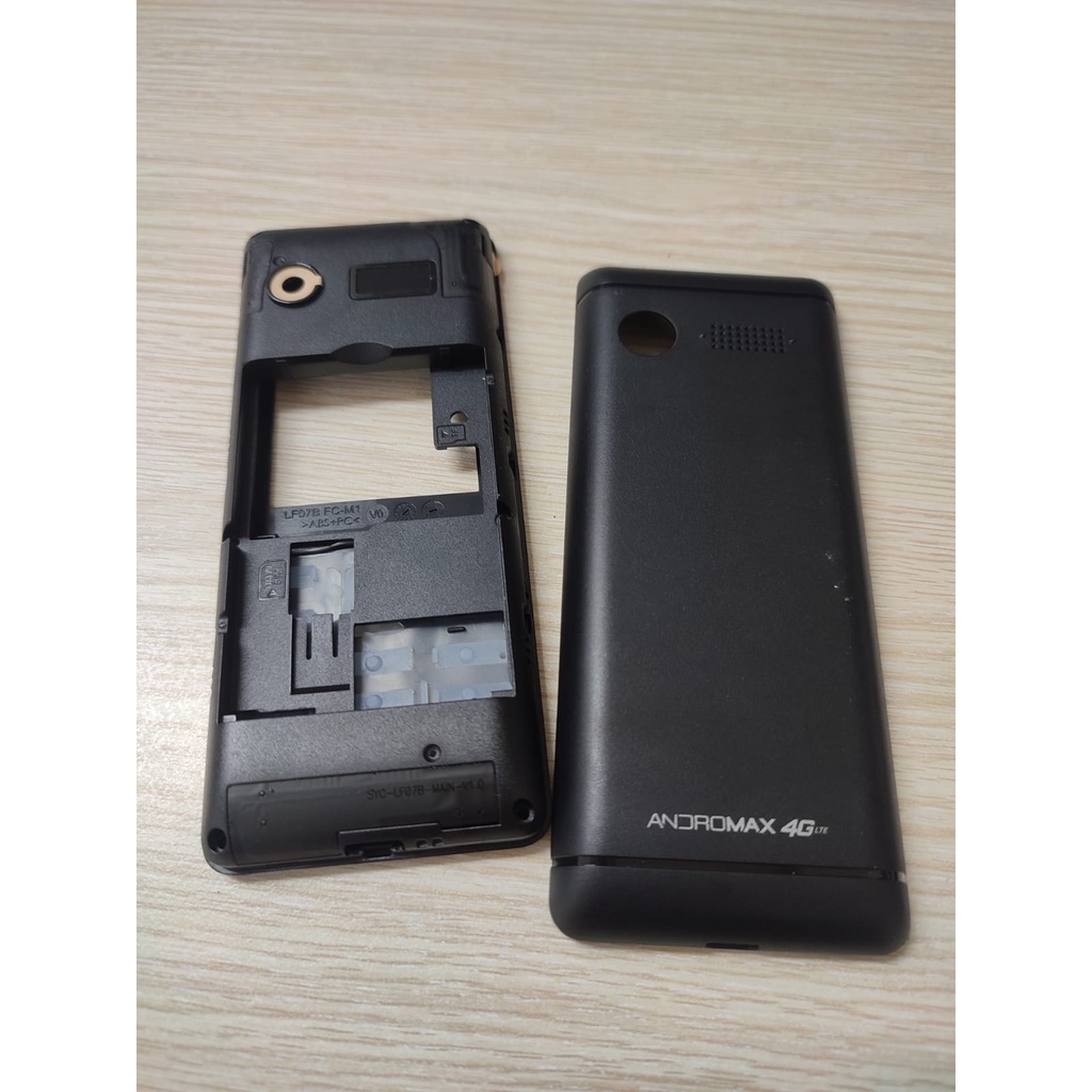 case/casing depan belakang tutup baterai andromax prime f17a1h