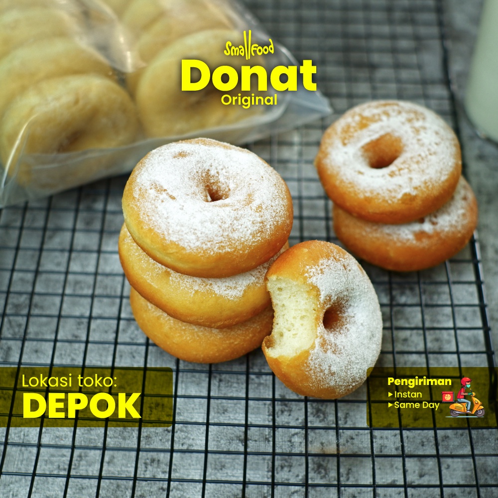 

Isi 12 - Donat COCO - Classic Original Premium Doughnut Enak Bukan Donut Kentang - Smallfood