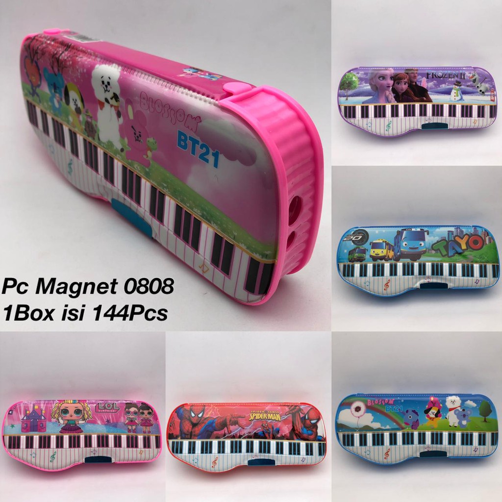 

Tempat Pensil Magnet Serutan 2 Lubang Piano 0808