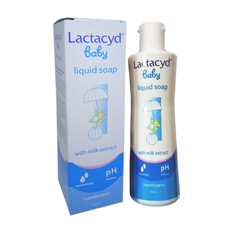 LACTACYD BABY 250ML HAIR &amp; BODY WASH GENTLE CARE 250 ML SABUN BAYI KULIT SENSITIF SENSITIVE