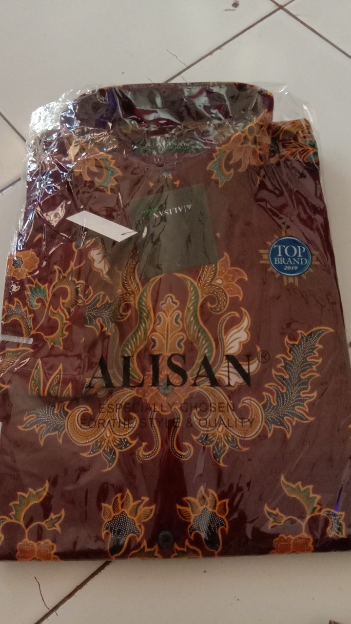 Kemeja Batik Panjang Alisan Slimfit 00153