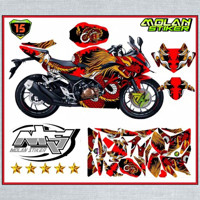 Decal Sticker Striping Variasi Fullbody Honda Cbr 150 R Facelift 2017 2019 3 Shopee Indonesia