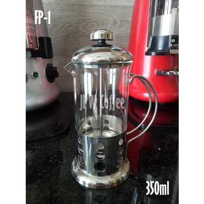 JPW COFFEE FRENCH PRESS / PLUNGER / SARING KOPI 350ml FOR 2 - 3 CUP